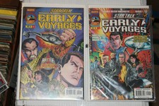 1997 Lot of 2 Star Trek Early Voyages #1/2 Captain Pike Marvel Paramount Comics