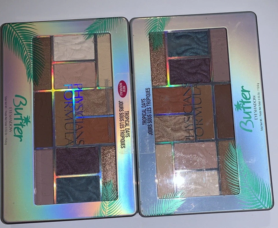 2X Physicians Formula Butter Eyeshadow Palette #10961 TROPICAL DAYS  NEW/Sealed - Image 1 of 3