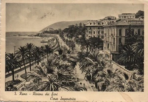 Postal antigua S. Rema - Riviera Dei Fiori Corsa Imperatrice, Italia - Imagen 1 de 2