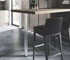 Table Worktop Leg Adjustable Polished Chrome Breakfast Bar Support 870x60mm