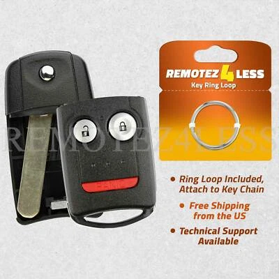 For 2007 2008 2009 2010 2011 2012 2013 Acura RDX Key Fob Shell Case Cover — 第 1/4 张图片