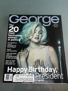 SEPTEMBER 1996 GEORGE MAGAZINE - ACTRESS DREW BARRYMORE - JFK JR - Picture 1 of 1