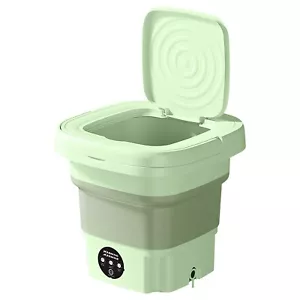 Portable Washing Machine Foldable for Baby Clothes Underwear Small Item - Picture 1 of 15