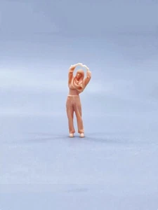 1/43 1/64 Cute Girl Miniature Unpainted Model Scene Props Car Vehicle Toys - Picture 1 of 5