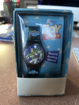 Reloj analógico de cuarzo Toy Story Buzz Lightyear Hasbro 1995 81-9510 Foto 1 de 2