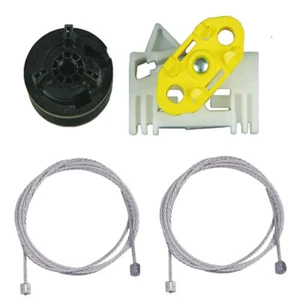 2X KIT REPARACIÓN REGULADOR VENTANA VAUXHALL MERIVA TRASERO DERECHO E IZQUIERDO - Imagen 1 de 2