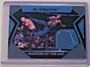2011 Topps WWE Masters of the Mat Ring Mat Relic R-Truth Ron Killings K-Kwik TNA - Imagen 1 de 1