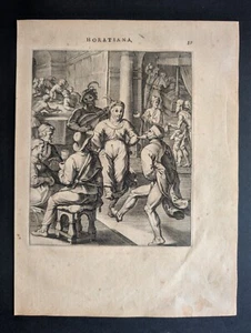 Voluptatum usurae morbi miseriae, Horati Emblemata, Otto van Veen, Druck 1607 - Bild 1 von 8