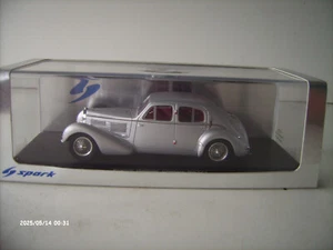 BUGATTI 57 GALIBIER CHASSIS No. 774 Silver 1938 1:43 SPARK S2720 in OVP - Bild 1 von 10