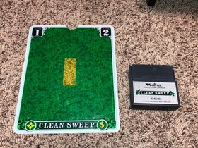 Clean Sweep (Vectrex, 1982) with Overlay