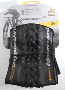 Continental Mountain King Bike Tire 26" x 2.3 Tubeless Folding Black ShieldWall - Picture 1 of 5
