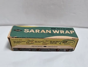 Envoltura Dow Saran vintage tamaño pequeño mini cocina publicidad dow envoltura - Imagen 1 de 9