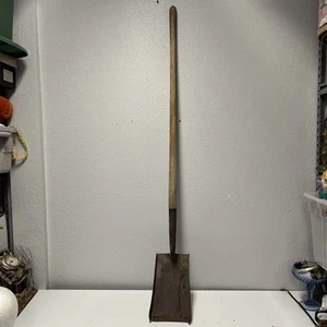 Vintage SELTEN langstieliges Ames Shockband 1774 Metallschaufel federleicht gehärtet - Bild 1 von 9