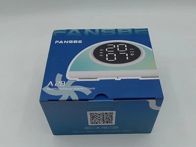 Alarm Clock Speaker Wireless Charger Digital Alarm Clocks Bluetooth.........141 - Image 1 of 4