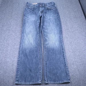 Gap 1969 Jeans Mens 33x32 Blue Loose Fit Casual Relaxed Boggy Faded - Picture 1 of 15