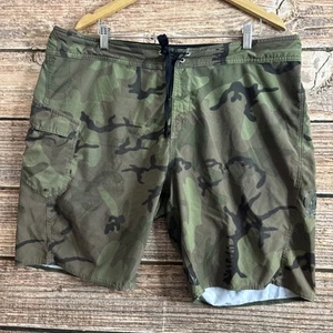 Volcom Camo Shorts Mens 40 (NO SIZE TAG) Linerless Cargo Drawstring Camo READ - Picture 1 of 12
