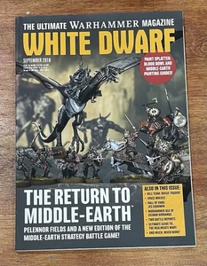 White Dwarf Magazine September 2018 The Return to Middle Earth Warhammer - Imagen 1 de 2