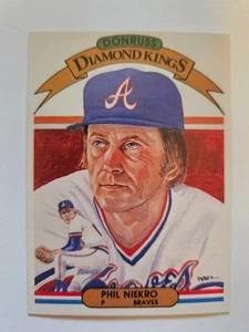 1982 DONRUSS DIAMOND KINGS PHIL NIEKRO #10 NM - Picture 1 of 1