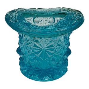 Cappello Fenton margherita e bottone blu porta stuzzicadenti - Foto 1 di 5