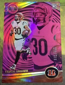 Chase Brown - 2023 Panini Illusions Rookie /399 - Bengals - Picture 1 of 3