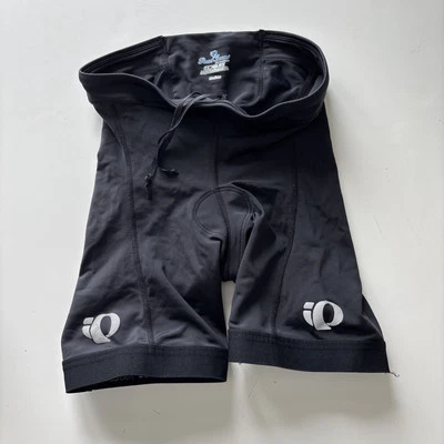 Shorts feminino Pearl Izumi roupa ativa médio preto Select compressão de ciclismo - Imagem 1 de 4