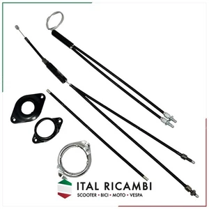 KIT ROTOR FILI FRENO ANTERIORE POSTERIORE BICI BMX FREESTYLE 1" POLLICE 25.4 MM - Imagen 1 de 5