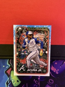 2024 Topps Holiday - Holiday Variation Ronald Acuña Jr. #H100 - Bild 1 von 1