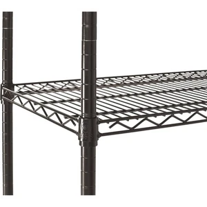 Hyper Tough (5T60164872B) 5 SHELF HEAVY DUTY METAL STORAGE RACK-BLAC - Picture 1 of 4