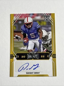 2022 Leaf Draft XRC Danny Gray #BA-DG1 Auto Autograph - Picture 1 of 2