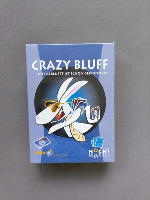 Crazy Bluff gut geblufft ist schon gewonnen / Huch & Friends 2005 / Neu OVP  - Bild 1 von 4