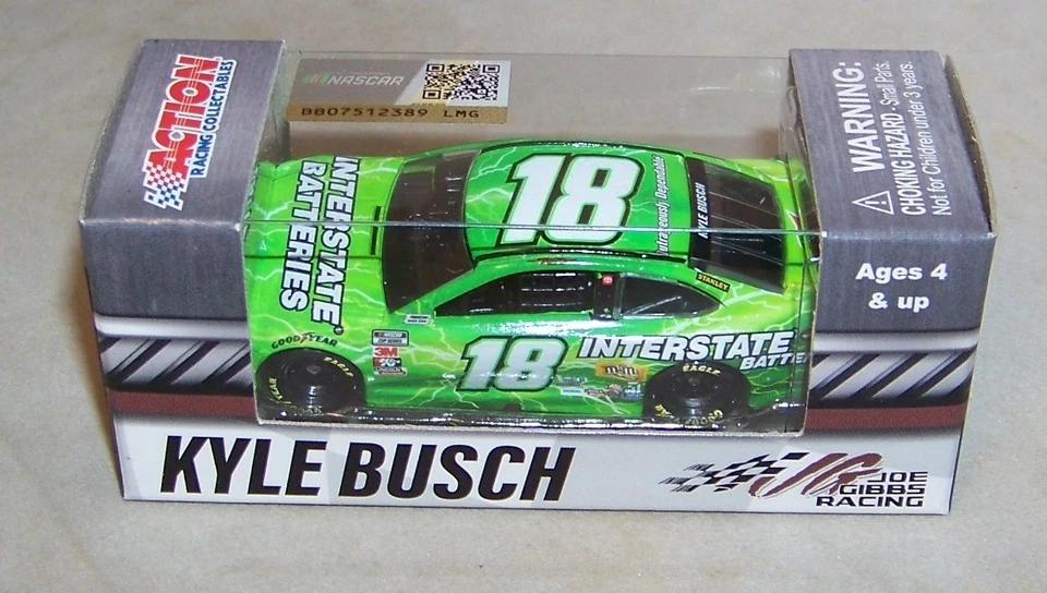 2020 Kyle Busch #18 Interstate Batteries Toyota Camry 1/64 Diecast in Stock