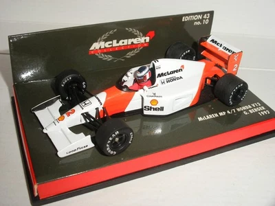 1/43 Minichamps 530 924302 - 1992 Mclaren Honda MP4/7 Berger - Nr. Mint - Image 1 of 4