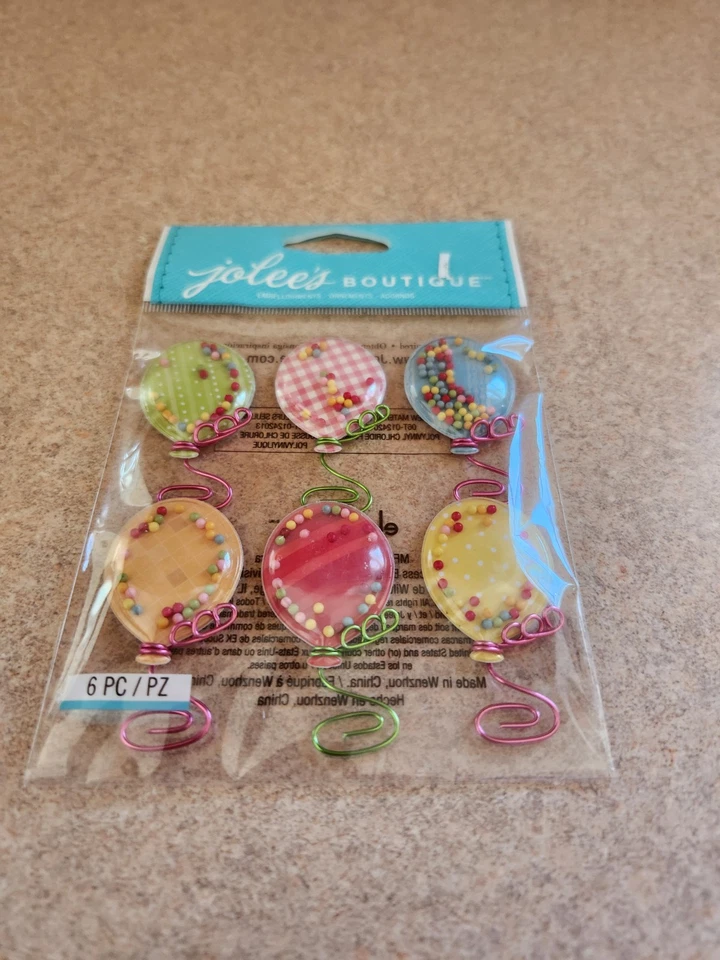 Jolee's Boutique~Balloons Repeats~Dimensional Stickers - Image 1 of 1