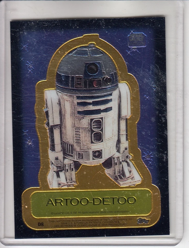 1999 Topps Star Wars Chrome Archives Chromium #D8 - ARTOO-DETOO    R2-D2 - Image 1 of 1