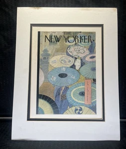New Yorker 7. Juni 1947 Japanisches Plakat - Bild 1 von 9