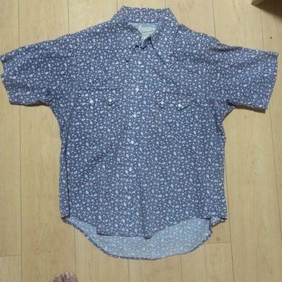 Camisa Rockmount Western Estampado Floral Manga Corta M Foto 1 de 4