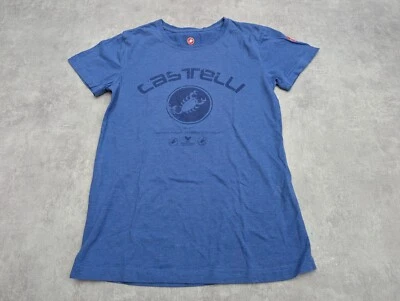Castelli Tshirt Womens Small Grey Tee Cycling Top Gym Run Hiking Travel Bike - Изображение 1 из 4