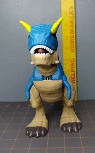 Imaginext Jurassic World Blue Carnotaurus Dinosaur Toy Mattel 2018 - Picture 1 of 7