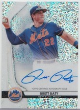 2020 BOWMAN STERLING BRETT BATY SPECKLE REFRACTOR AUTO AUTOGRAPH RC 10/99