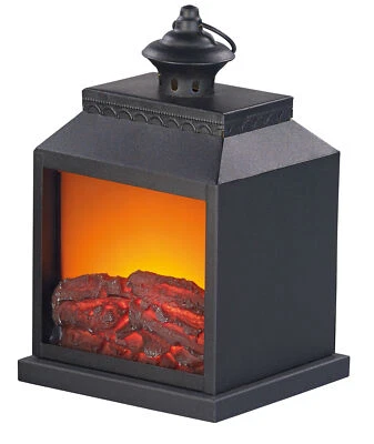 Cheminée décorative avec effet flamme réaliste - Piles - Carlo Milano - Photo 1/4