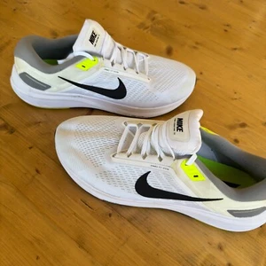 Nike Air Zoom Sneakers Structure 24 Bianco Puro Platino Tg 15 - Foto 1 di 9