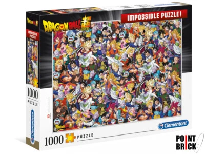 CLEMENTONI 39489 DRAGON BALL - 1000 pezzi - Impossible Puzzle - Immagine 1 di 2