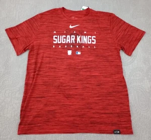Men's Miami Marlins Nike Red City Connect Velocity Performance T-Shirt Size XL  - Picture 1 of 12