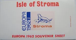 Gran Bretagna - Isola di Stroma Europa 1962 - Sigillo Foglio Souvenir Nuovo di zecca - Foto 1 di 1