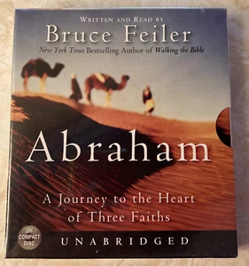 Abraham : A Journey to the Heart of Three Faiths by Bruce Feiler 2002, CDs - Foto 1 di 2