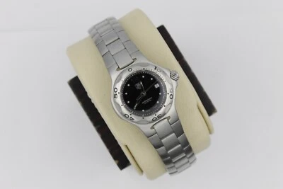 Tag Heuer WL131D.BA0708 Womens Kirium Series Professional Watch Black Silver - Image 1 of 4