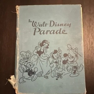 The Walt Disney Parade Vintage 1940 Hardcover Western Printing Book - Picture 1 of 19