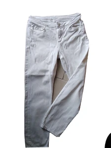 weiße damen jeans Springfield Gr. 34-36 - Bild 1 von 3