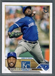 2023 Topps Update Aroldis Chapman Vintage Stock #/99 Rangers Royals SP - Picture 1 of 2