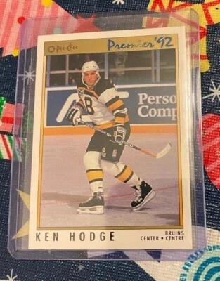 1992 O-Pee-Chee Premier #41 Ken Hodge - Image 1 of 2